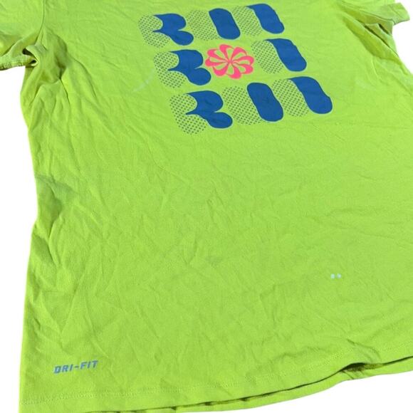Nike Dri-FIT Pinwheel Neon Run Graphic Tee - Picture 2 of 3